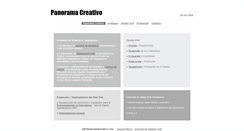 Desktop Screenshot of panoramacreativo.com